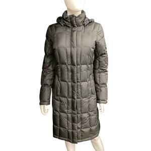 The North Face Coat Women’s Size S/P Metropolis Hooded Puffer Parka Zipper Black